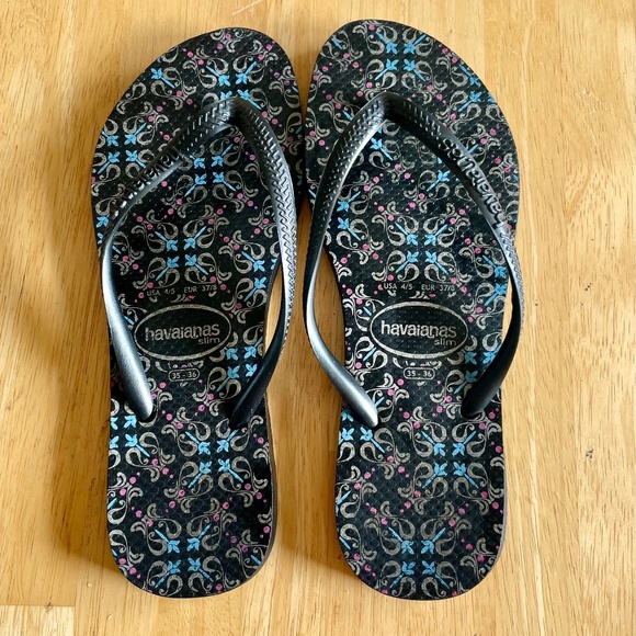 Havaianas Black size 37 - Picture 1 of 2